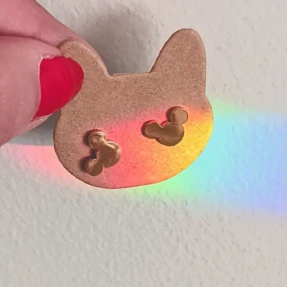 Mouse Shape Earrings  - Picture 3 of 9